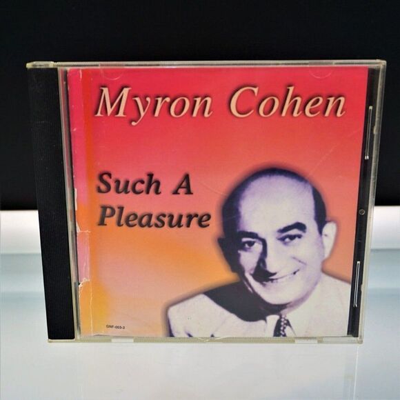 Myron Cohen Such A Pleasure CD American Comedy - Picture 5 of 5